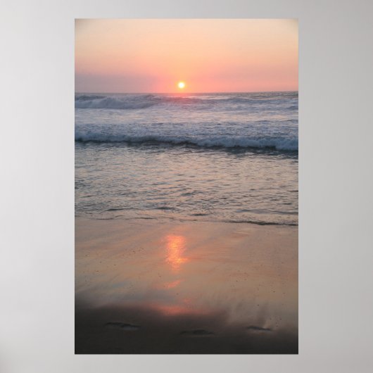 Dezember Sunset Poster (Vorne)