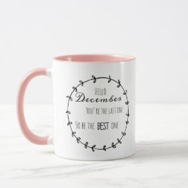 Dezember-Tasse Tasse