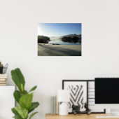 Dezember Vormittag bei Derwentwater Poster (Heimbüro)