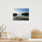Dezember Vormittag bei Derwentwater Poster (Küche)