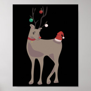 [Dezember] Weihnachtsmann (12 Monate Kalender C Poster