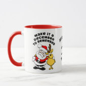 Dezember zur Erinnerung an die Tasse (Links)