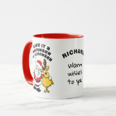 Dezember zur Erinnerung an die Tasse (Vorderseite Links)