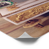 Dezimal- und Dezimaluhr Poster (Ecke)