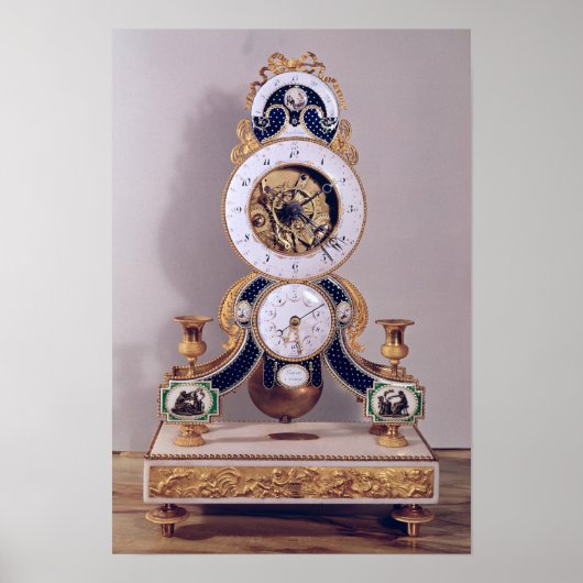 Dezimal- und Dezimaluhr Poster (Vorne)