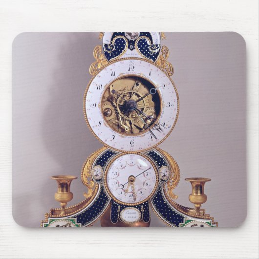 Dezimale und duodezimale Uhr Mousepad (Vorne)