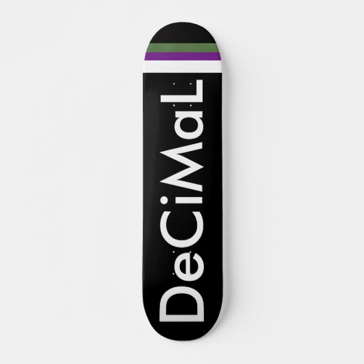 Dezimalteam 2 skateboard (Vorne)