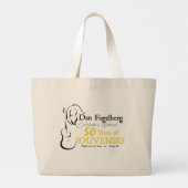 DF Celebration Weekend 2024 Jumbo Tote Bag Jumbo Stoffbeutel (Rückseite)