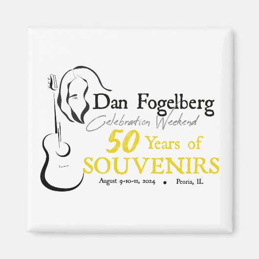 DF Celebration Weekend 2024 Kühlschrank Magnet (Vorne)