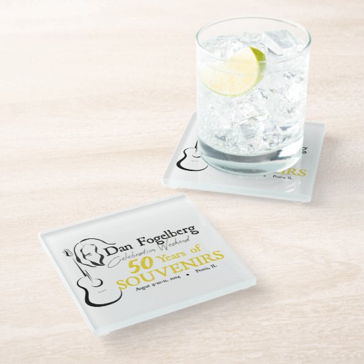 DF Celebration Weekend 2024 Untersetzer (Schrägansicht)