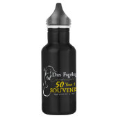 DF Celebration Weekend 2024 Wasserflasche Schwarz (Links)