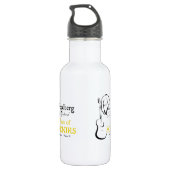 DF Celebration Weekend 2024 Wasserflasche weiß (Rückseite)