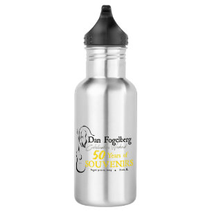 DF Celebration Weekend 2024 Water Bottle Silver Edelstahlflasche