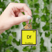 Df - Duckface Element Symbol Meme Funny Chemistry Schlüsselanhänger (Hand)