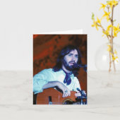 DF im Konzert 1976 Notecard Karte (Gelbe Blume)