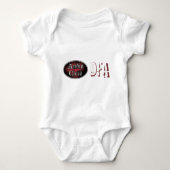 DFA Logo Baby Strampler (Vorderseite)