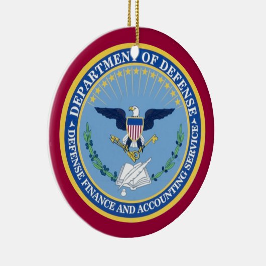 DFAS Custom Christmas Ornament (Rechts)