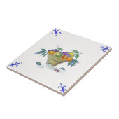 DFB01 Delft Frucht-Korb-Entwurfs-Keramik-Fliese Fliese (Seite)