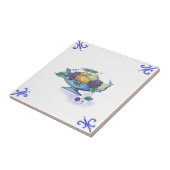 DFB03 Delft Frucht-Korb-Entwurfs-Keramik-Fliese Fliese (Seite)