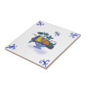 DFB04 Delft Frucht-Korb-Entwurfs-Keramik-Fliese Fliese (Seite)