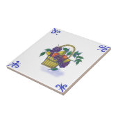 DFB11 Delft Frucht-Korb-Entwurfs-Keramik-Fliese Fliese (Seite)