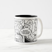 DFD Teatime mit Herrn Weston Zweifarbige Tasse (VorderseiteRechts)