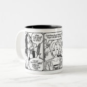 DFD Teatime mit Herrn Weston Zweifarbige Tasse (Vorderseite Links)