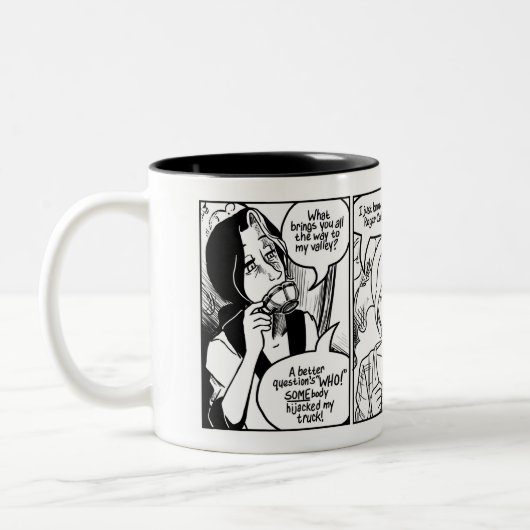 DFD Teatime mit Herrn Weston Zweifarbige Tasse (Links)