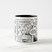 DFD Teatime mit Herrn Weston Zweifarbige Tasse (Mittel)