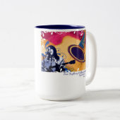 DFfeier-Wochenendengitarren-Tasse 2012 Zweifarbige Tasse (VorderseiteRechts)