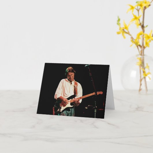 DFkonzert Notecard 2002 Karte (Gelbe Blume)