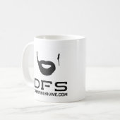 DFS Tasse weißen Kaffees (Vorderseite Links)