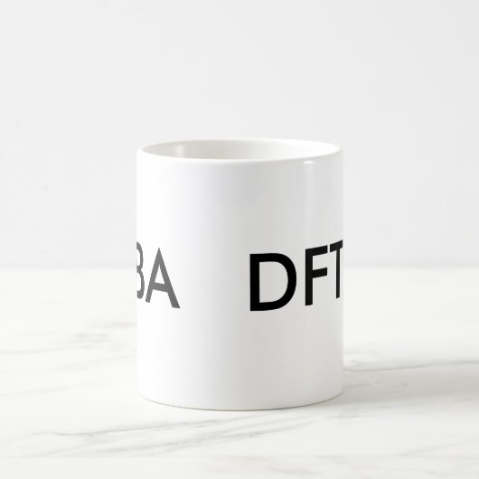 DFTBA, DFTBA KAFFEETASSE (Mittel)