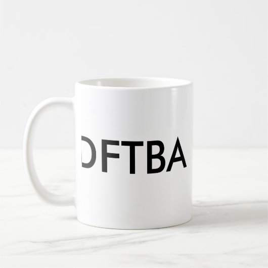DFTBA, DFTBA KAFFEETASSE (Links)