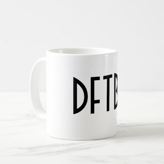 DFTBA KAFFEETASSE (Vorderseite Links)
