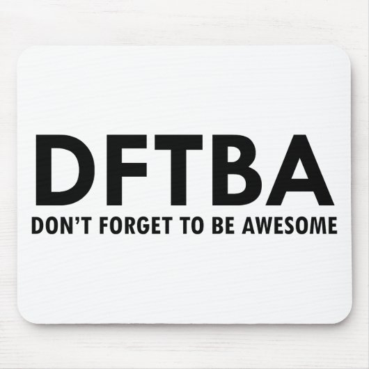 DFTBA MOUSEPAD (Vorne)