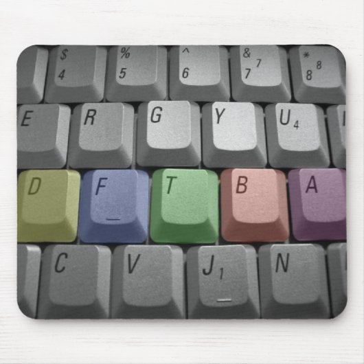 DFTBA Tastatur-/Mausunterlage Mousepad (Vorne)