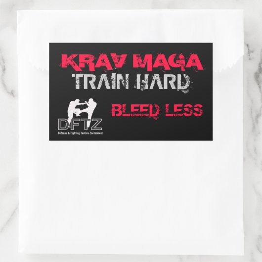 DFTZ STICKER KRAV MAGA (Tasche)