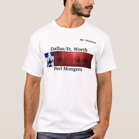 dfwpm, Perl-HÄNDLER, DALLAS FORT WORTH (3) T-Shirt (Vorderseite)