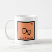 DG - Dead Giveaway Chemistry Element Symbol Meme T Kaffeetasse (Links)