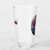 DG-Gemälde Karmesinrote Blätter Glas (Rechts)