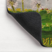 DG-Gemälde Löwenzahnfeld Mousepad (Ecke)