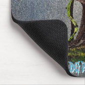 DG-Gemälde Ruhender Sensenmann Mousepad (Ecke)