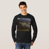 DG Gemälde Stalking Grim Reaper (blau) V3 T-Shirt (Vorne ganz)