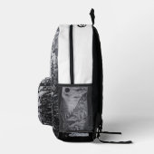 DG-Gemälde Wilde Berge Bedruckter Rucksack (Rechts)