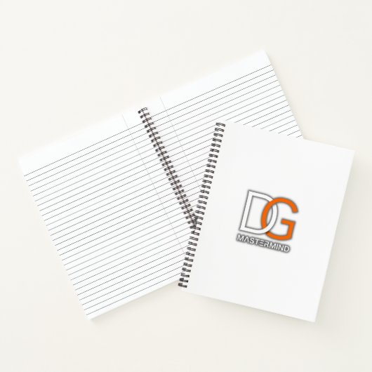 DG Mastermind 8.5" x 11" Notebook Notizblock (Innenseite)
