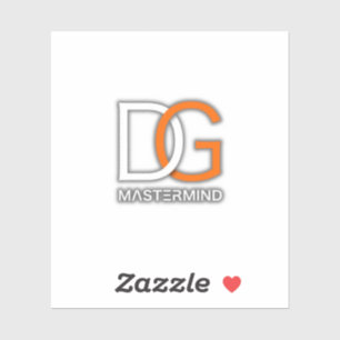 DG Mastermind Stickers - Baugrößen Aufkleber