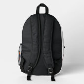 DG Paintings Fire Phoenix Rucksack (Rückseite)