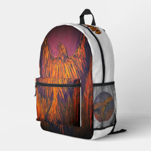 DG Paintings Fire Phoenix Rucksack