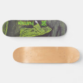 DG Paintings Grüner Schnitter Skateboard (Horizontal)